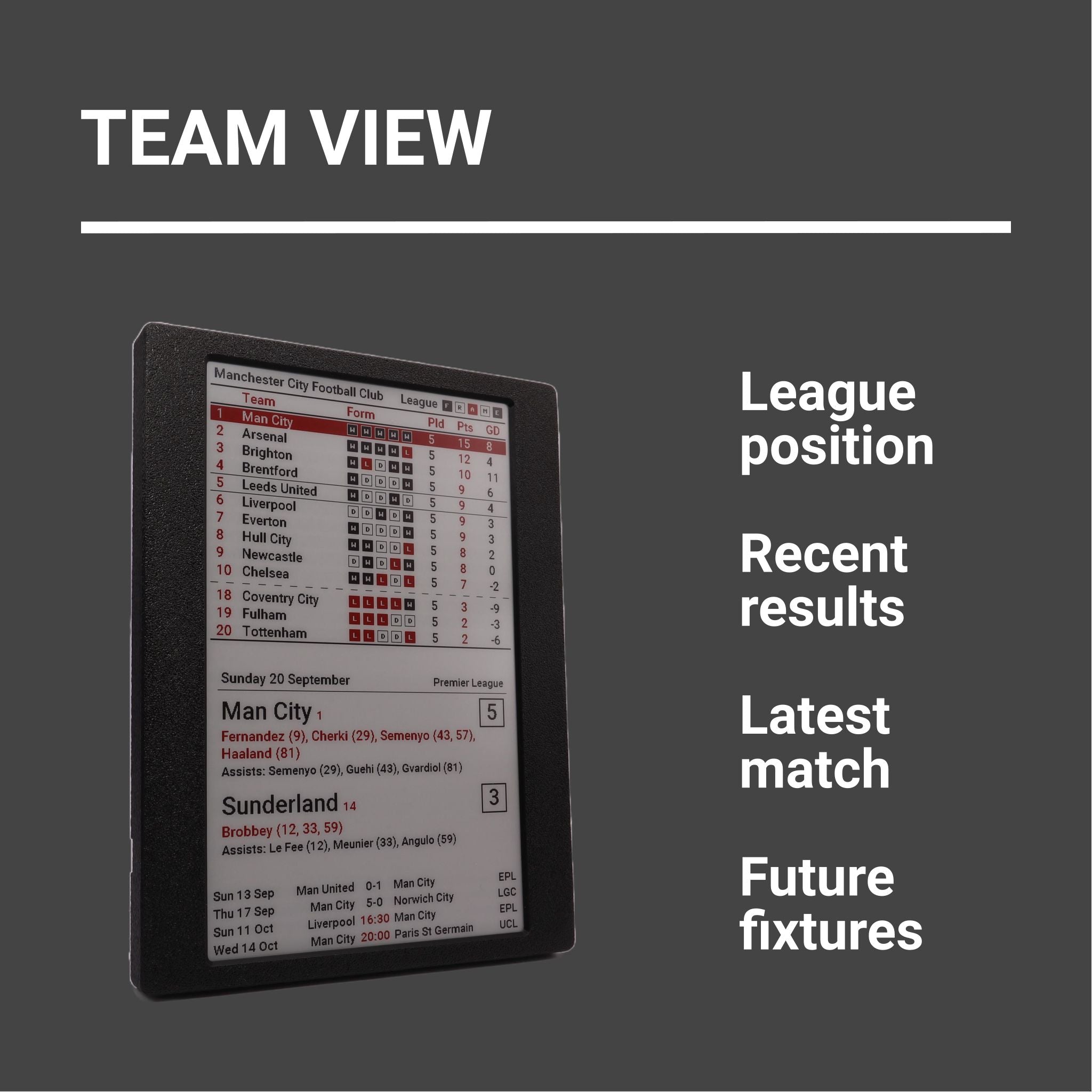 7.5" League Frame
